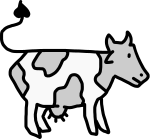 Cow (cartoon style)